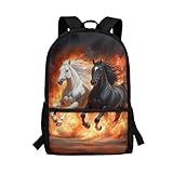 DISNIMO Schultasche für Mädchen, Elementarrucksack, 4-5, 6-8, Kinder-Büchertaschen, große...