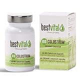 BIO Colostrum - 60 Kapseln [400mg/Stück] | 100% Erstmilch aus DE/AT | Kinder & Erwachsene |...
