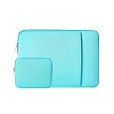 RAINYEAR 15,6 Zoll Laptop Hülle Tasche schützende weiche Tragetasche mit Reißverschluss und...