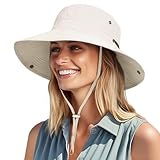 FURTALK Unisex UV Schutz Sonnenhut für Damen Herren Sommerhut Faltbar Wanderhut Tragbar Outdoor...