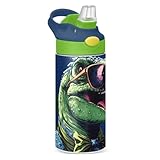 JUMBEAR Niedliche Cartoon-Dinosaurier-Wasserflasche für Kinder, 350 ml, isolierte...