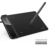 XP-PEN G430S Grafik-Tablet, Eingabestift, passiv, 8192 Ebenen, Größe 4 x 3 Zoll, zum Spielen von...