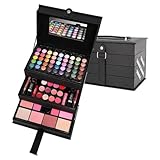 ZMILE COSMETICS Beauty Case Black Kosmetikkoffer vegane Kosmetik mit Schminke - Make Up Set für...