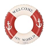 Aufblasbarer Schwimmring, Schwimmreifen groß, Schwimmreifen Schwimmring, Wasserspielzeug für Pool...