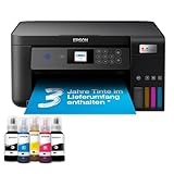 Epson EcoTank ET-2850 A4-Multifunktions-Wi-Fi-Tintentankdrucker, mit einem im Lieferumfang...
