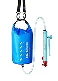 LifeStraw Mission Kompakter Wasserreiniger mit Hohem Volumen (5 Liter) Filter, Blau, 5 liters