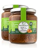 Hausgemachte Bio Gemüsebrühe (2x400g) – Revolutionär transparent, 85% Gemüse & sichtbare...