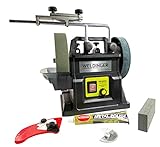 WELDINGER Nass- Schleifmaschine NSM 200 vario 90 W Drehzahl regelbar (Schleifgerät...