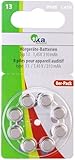 tka Köbele Akkutechnik Batterie Hörverstärker: 8er-Set-Hörgeräte-Batterien Typ 13, 1,45 Volt,...