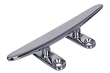 Najder Klampe Edelstahl 150mm, Flache Klampe, für Boot, Bootsklame, Edelstahlklampe, Marine Klampe,...