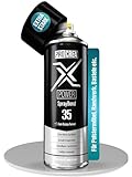 PROCREA® Sprühkleber 'X35 Power' [Schnellklebend & Farblos trocknend] Extra starker & wasserfester...
