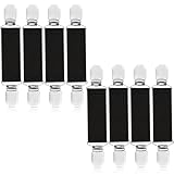 Pack of 8 Clips für Kleidung, Cinch Clip Unisex Waist Clip Flexibel Kleider Clip Dehnbar bis 22cm...