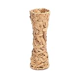 CREEDWOOD Geflochtene Boden VASE Malida | Wasserhyazinthe, 40 cm | Natur Deko Vase, Standvase, Boho...