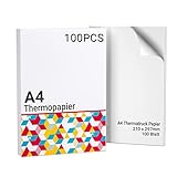 Thermopapier A4 für tragbaren Drucker M08F-A4, kompatibel mit Brother PJ762/PJ763MFi, Phomemo M08F,...