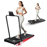 Laufband Klappbar mit 9% Steigung – Elektrisches Laufband Leise, 8 km/h, 2,5 PS Motor,...