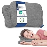 EULIN® ORTHOPÄDISCHES KOPFKISSEN – Ergonomisches Memory Foam Kissen - IGR zertifiziertes...
