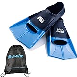 SET - Aqua Speed HIGH TECH Kurze Schwimmflossen für Erwachsene und Kinder + ULTRAPOWER #SWIM...
