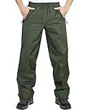 33000ft wasserdichte Regenhose für Herren Leichte Regenhose Winddichte Outdoorhose zum Wandern...