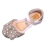 Generisch Winterboots 32 Prinzessin Kleid Performance Schuhe Flacher Helle Perle Pailletten Runde...