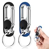 Ouligay 2 Stück Schlüsselanhänger Karabiner Carabiner Schlüssel Karabiner Auto...