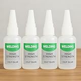 2026 Neu 50g Universalkleber Extra Stark, Super Kleber für Kunststoff, Metall, Keramik, Leder &...