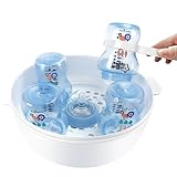 Mikrowellendampfreiniger für Babyflaschen: Sterilisator für Flaschen, Dampfreiniger,...
