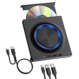 Rudiaoa Leiser Externer Tragbarer USB3.0-Hochgeschwindigkeitsschreiber Mit Anti Rutsch Pad