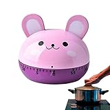 Küchentimer Mechanischer Eieruhr Lustig Kunststoff Kurzzeitmesser Ei Küchentimer 60 Minuten Timer...