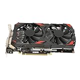 Akozon RX 580 Grafikkarte, 8 GB GDDR5 256bit Unterstützung 8K 2 Lüfter PCI Gaming 16 Express 3.0...