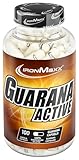 IronMaxx Guarana Active - 100 Kapseln | Hochdosierte Guaranaextrakt Kapseln | Natürlicher...