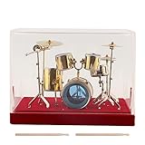Miniatur-Musikinstrument Miniatur-Schlagzeug für Schreibtisch Mini-Schlagzeug für...