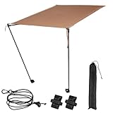 YNPQTDS Klappstuhl-Überdachung, Rasen-Strandstühle, Regenschirm, strapazierfähig, tragbar,...