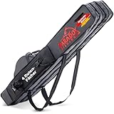 Paradox Fishing Rutentasche 150 cm 4 Fächer I Angeltasche Rutentasche Rutenfutteral Angel Tasche -...
