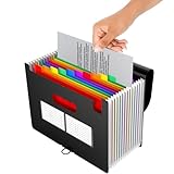 Fächermappe, 12 Fächer, -Aktenhalter, Organizer, A4-Ordner, 12 mehrschichtige, erweiterbare...