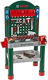 Theo Klein 8320 Bosch Workshop | 79-teilig|Arbeitsplatte mit Lernfunktion | Maße: 50 cm 37 cm 102...