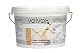 Volvox Clenovo Lehmfarbe weiß | ohne Konservierungsmittel | Größe 2,50 L