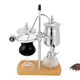 Tyvotrend Siphon Kaffeemaschine, Vakuum-Kaffeebereiter mit Griff, Kaffeemaschine Set mit Stabile...