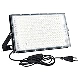 CREATESTAR LED Strahler 150W, LED Strahler Außen, Superhell 15000LM Außenstrahler, 6500K Kaltweiß...