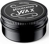 Charlemagne Moustache Wax - Schnurrbart Wachs - Bart Wachs Bartwichse Schnurrbart - Natürliche...