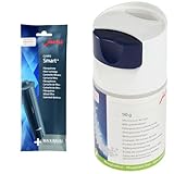 Jura 24232 Claris Smart+ Filterpatrone, 1er-Pack & 24158 Mini-Tabs mit Dosiersystem 90g...