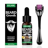 Bartöl,Bartpflege Set für Männer,Beard Growth Kit,Bartwuchsöl,Bartwuchs Serum Set mit...