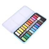 LALAFINA 1satz Tragbaren Gouache Farben Multifunktionales Wasserfarben Set Praktischen Reise-kit...