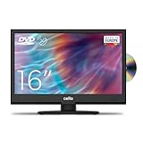 Cello C1620FS 16' (41 cm Diagonale) Full HD LED TV mit eingebautem DVD Player DVBT2 S2 Triple Tuner,...