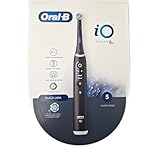 Oral-B Wiederaufladbare elektrische Zahnbürste iO 6N Schwarz, 1 elektrische Zahnbürste, 2...