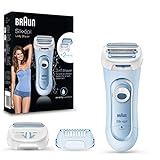 Braun Silk-épil Lady Shaver, Damenrasierer elektrisch, 3-in-1 Elektrischer Rasierer, Trimmer- und...