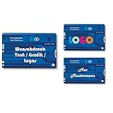 Victorinox Swiss Card Quattro mit Wunschdruck I Geschenk für Männer I Geschenke zum Geburtstag I...