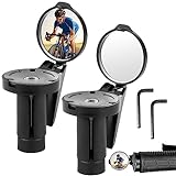 Fahrradspiegel: 2 Stück Fahrradrückspiegel, 360° Verstellbar Fahrradrückspiegel, Fahrradspiegel...