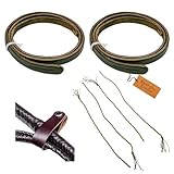 Bullwhip Fall und Bullwhip Cracker/Whip Popper – Taillenhalter aus Leder – Peitschenreparaturset...