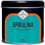 500 Ökologische Spirulina Tabletten | Maximale Dosis 3000mg Algen Spirulina Bio | 100% Natürlich...