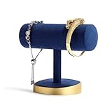 ZGYOZMNG Schmuckständer, schwebender T-Bar-Armband-Halsketten-Armreif-Anhänger-Fußkettchen-Turm,...